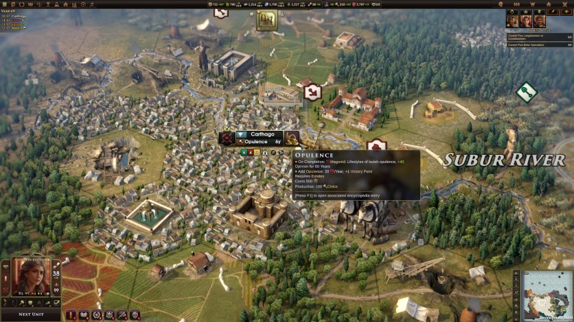 Screenshot 1 - Old World - Behind the Throne