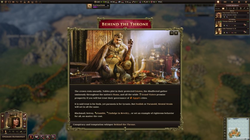 Screenshot 3 - Old World - Behind the Throne