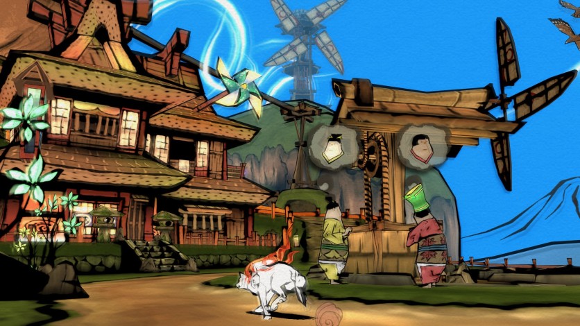 Screenshot 11 - Okami HD + Kunitsu-Gami: Path of the Goddess