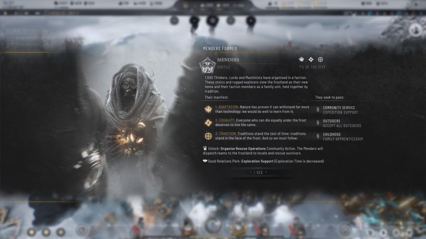 Captura de pantalla 7 - Frostpunk 2 - Deluxe Edition