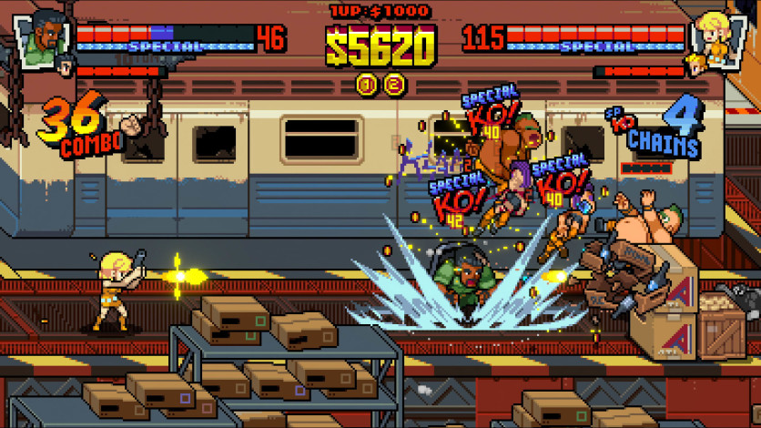 Screenshot 2 - Double Dragon Gaiden: Rise Of The Dragons