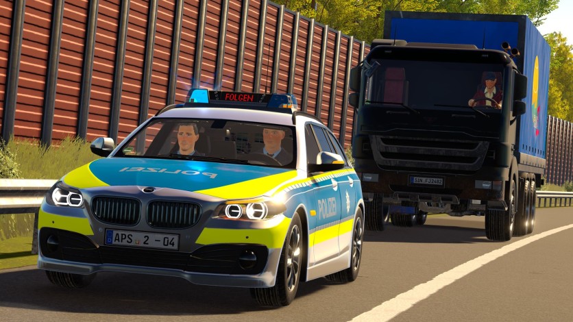 Captura de pantalla 1 - Autobahn Police Simulator 2