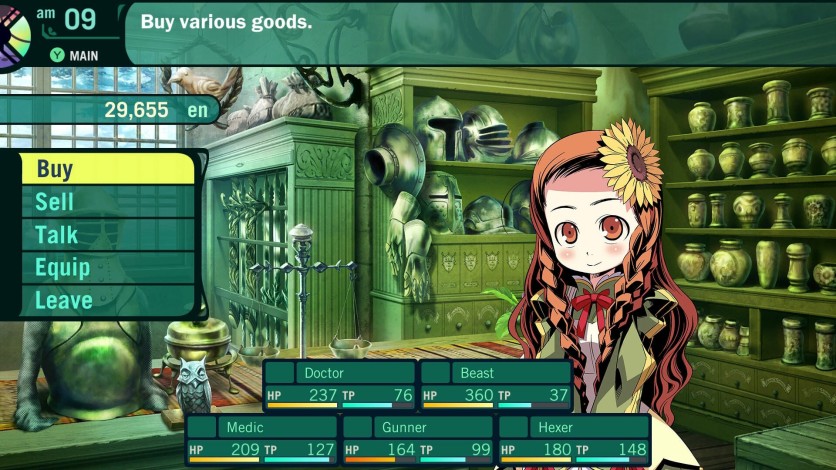 Screenshot 5 - Etrian Odyssey II HD