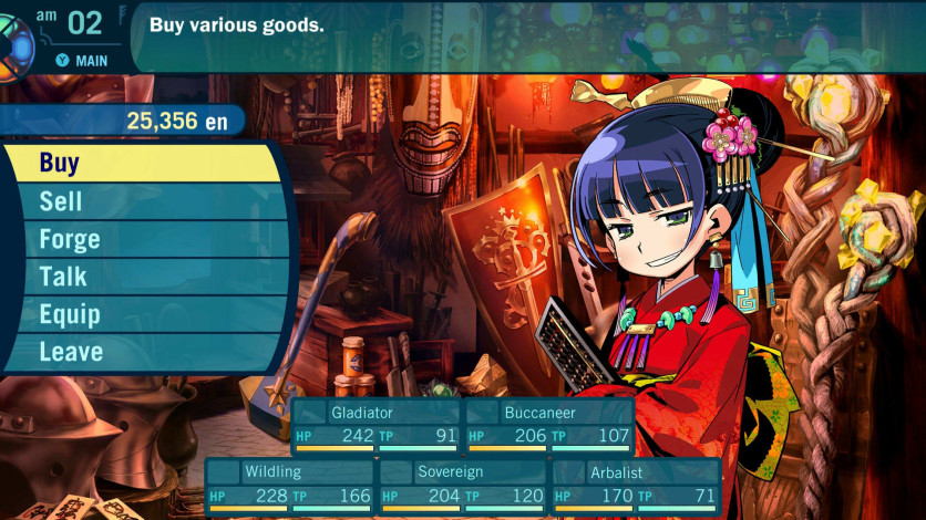 Screenshot 1 - Etrian Odyssey III HD