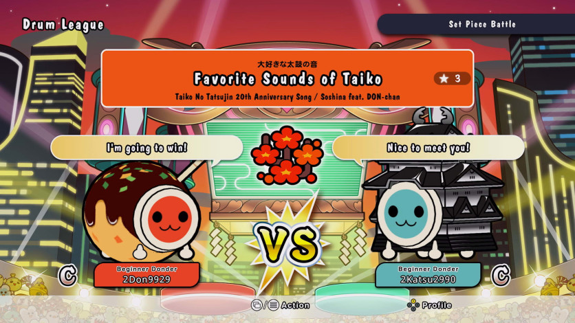 Captura de pantalla 9 - Taiko no Tatsujin: Rhythm Festival The Setlist Edition