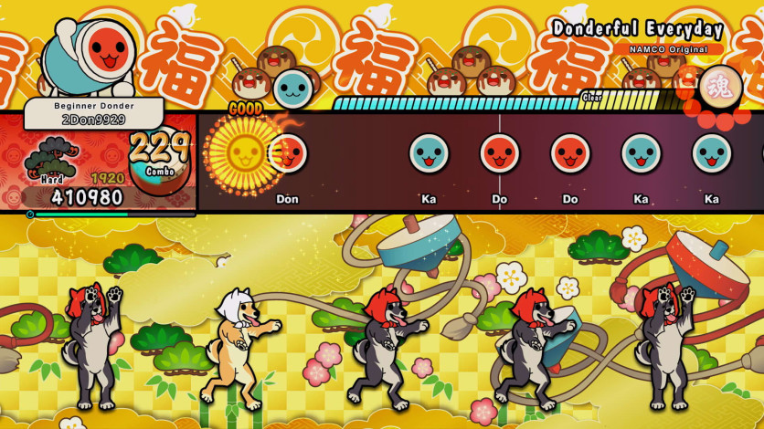 Screenshot 1 - Taiko no Tatsujin: Rhythm Festival The Setlist Edition