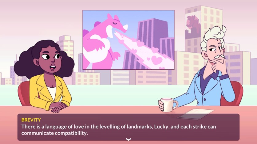 Screenshot 1 - Kaichu - The Kaiju Dating Sim