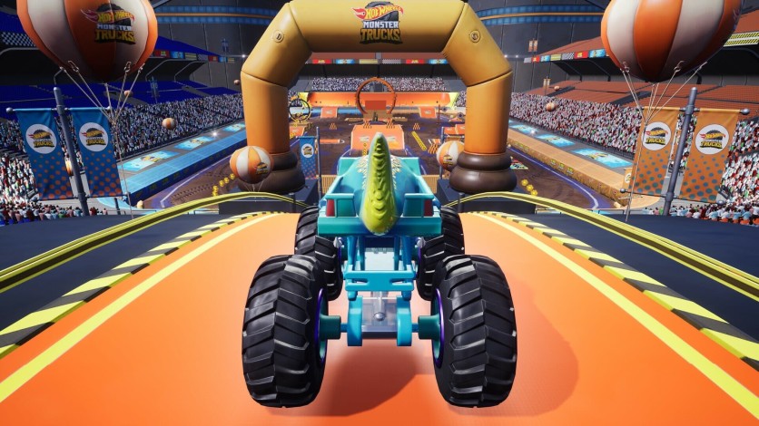 Captura de pantalla 1 - Hot Wheels Monster Trucks: Stunt Mayhem