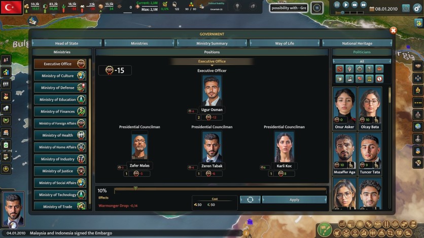 Screenshot 11 - Realpolitiks 3: Earth and Beyond