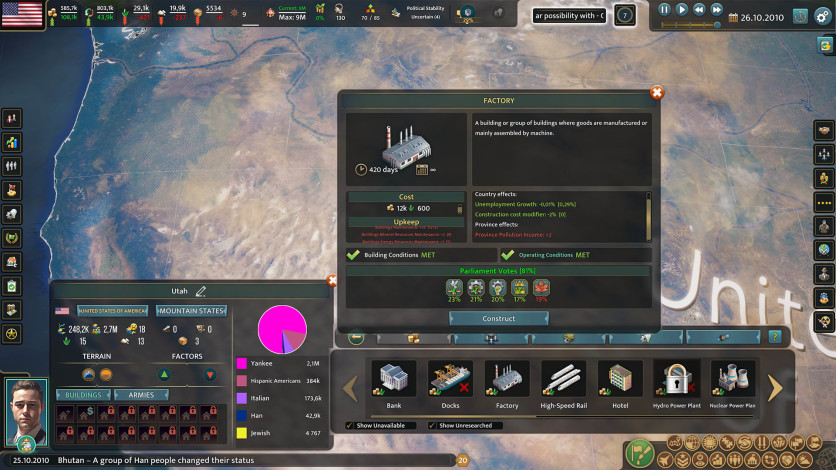 Screenshot 2 - Realpolitiks 3: Earth and Beyond