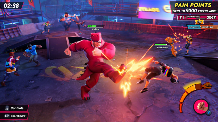 Screenshot 3 - OutRage: Fight Fest