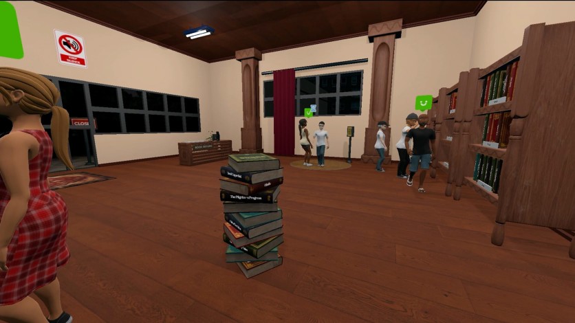 Screenshot 2 - LIBRITOPIA: Librarian Simulator