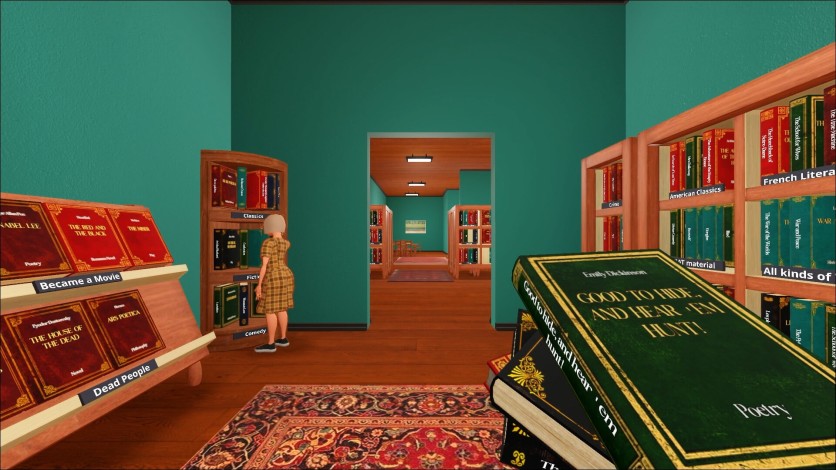 Screenshot 1 - LIBRITOPIA: Librarian Simulator