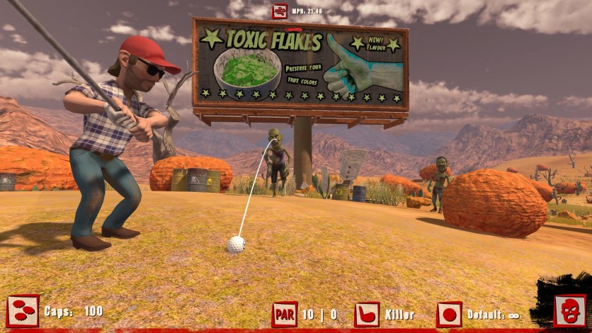 Screenshot 1 - Golf VS Zombies