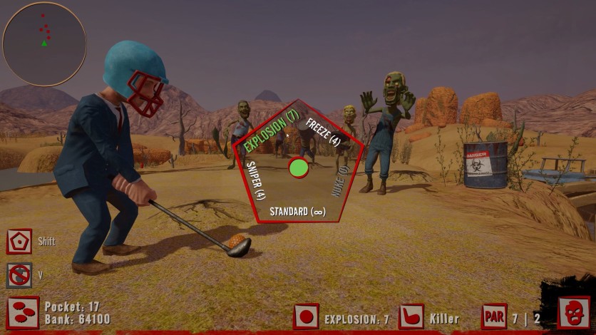 Captura de pantalla 7 - Golf VS Zombies