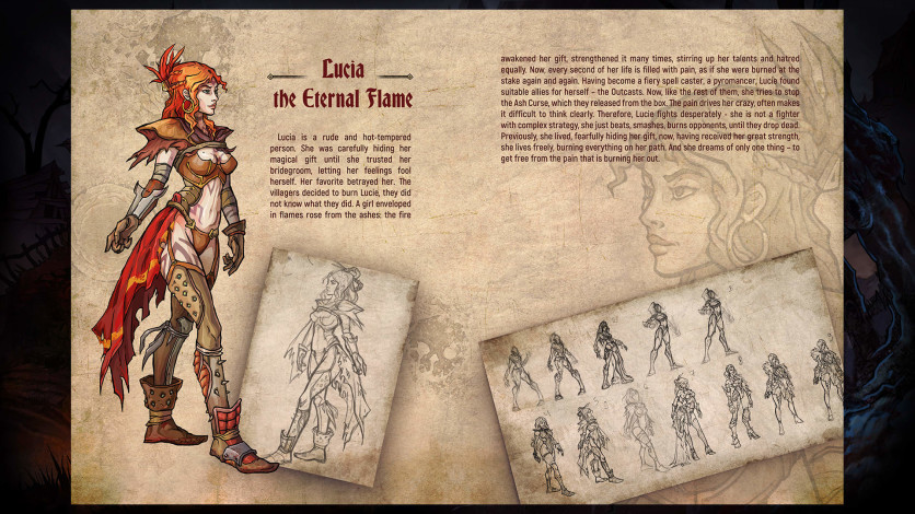 Captura de pantalla 5 - Deck of Ashes - Digital Expanded Artbook