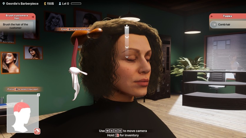 Captura de pantalla 2 - Hairdresser Simulator