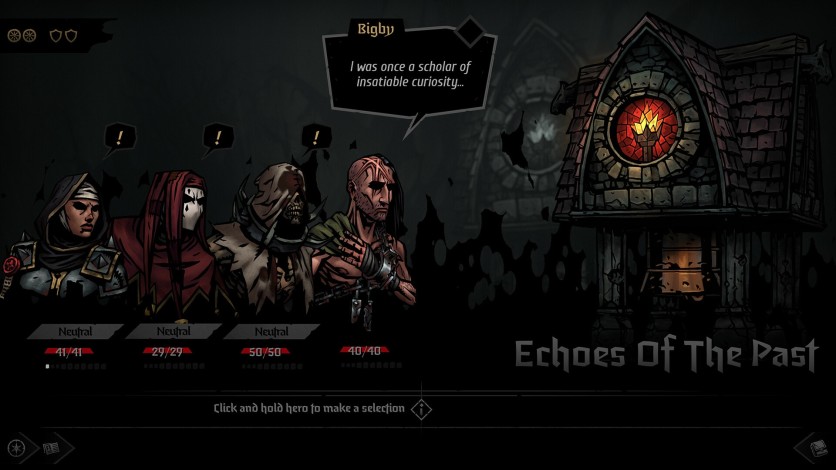 Captura de pantalla 8 - Darkest Dungeon® II: Inhuman Bondage