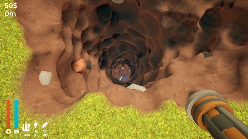 Captura de pantalla 1 - A Game About Digging A Hole