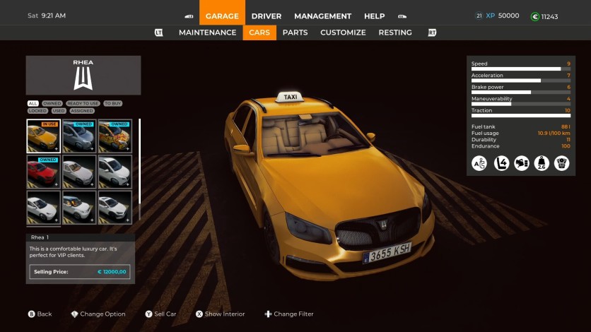 Captura de pantalla 6 - Taxi Life: A City Driving Simulator