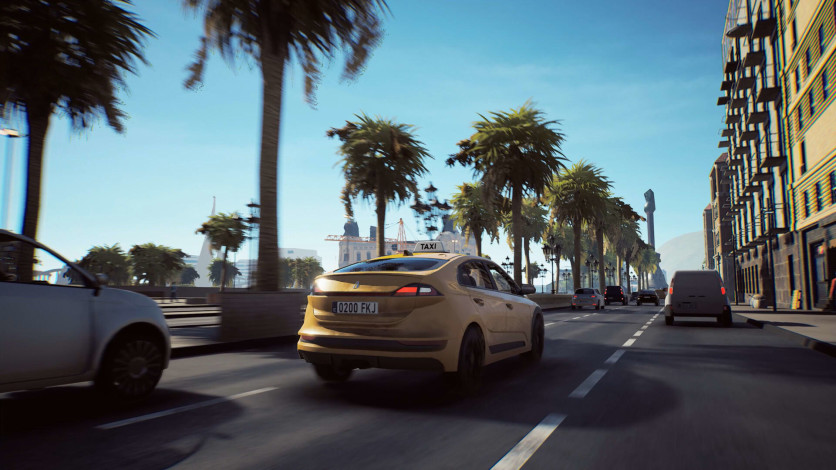 Captura de pantalla 4 - Taxi Life: A City Driving Simulator