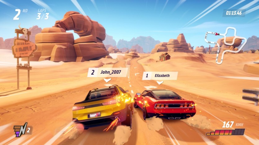 Screenshot 1 - Horizon Chase 2