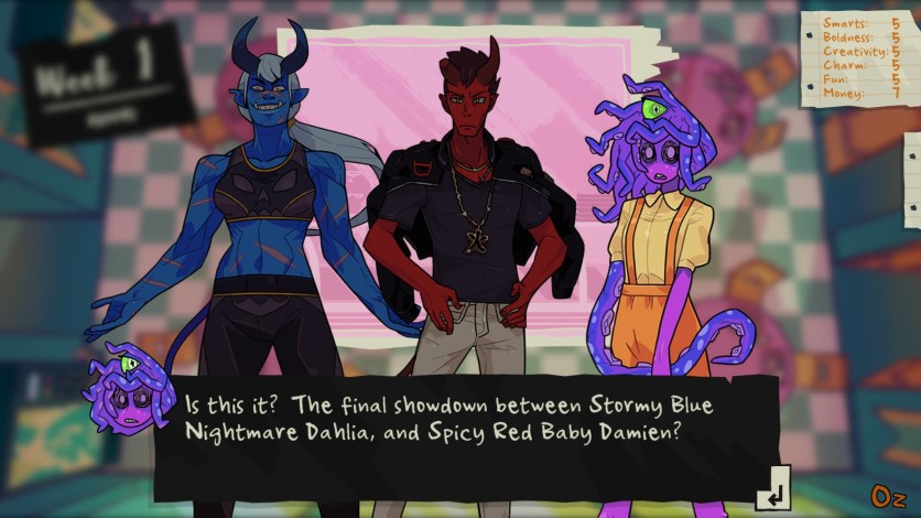 Captura de pantalla 2 - Monster Prom: Second Term