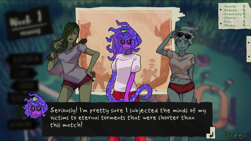 Captura de pantalla 1 - Monster Prom: Second Term