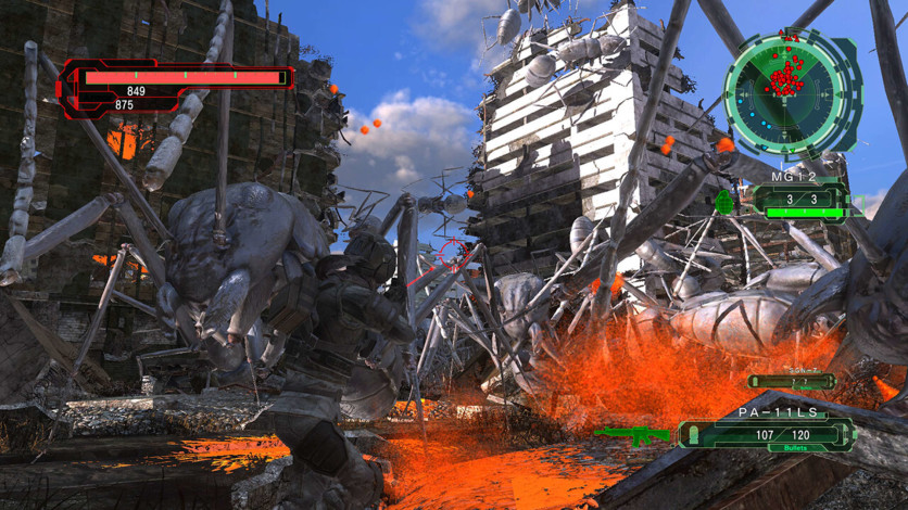 Screenshot 6 - EARTH DEFENSE FORCE 6