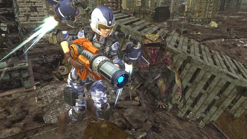 Screenshot 2 - EARTH DEFENSE FORCE 6