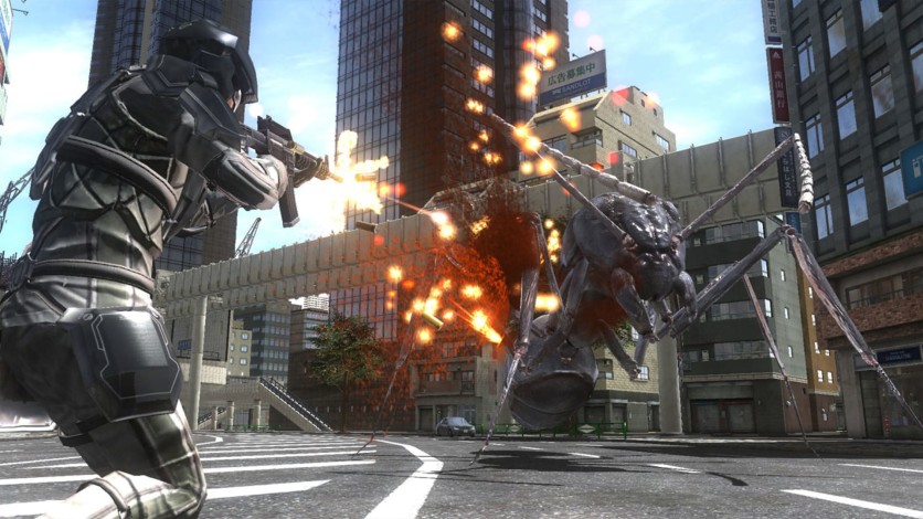 Captura de pantalla 1 - EARTH DEFENSE FORCE 4.1 The Shadow of New Despair