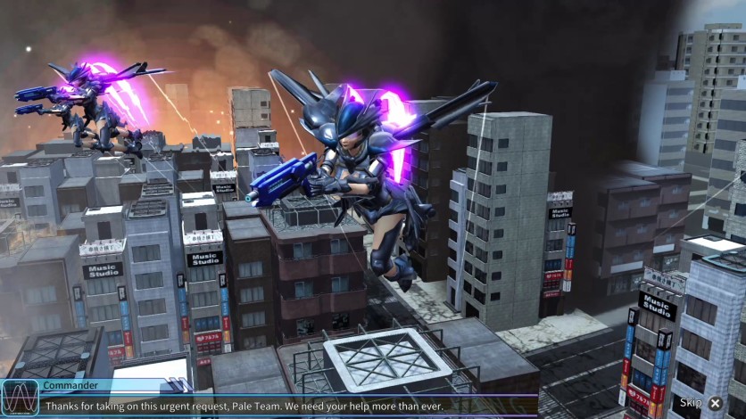 Screenshot 1 - EARTH DEFENSE FORCE 4.1 WINGDIVER THE SHOOTER