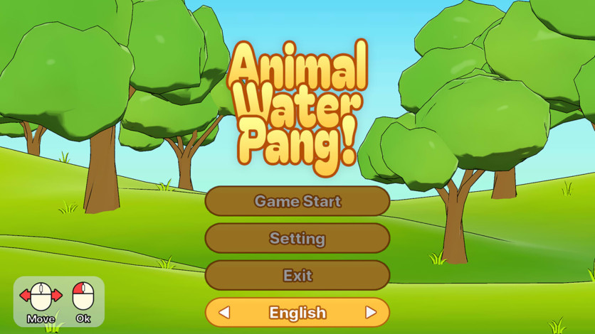 Screenshot 1 - Animal Water Pang!