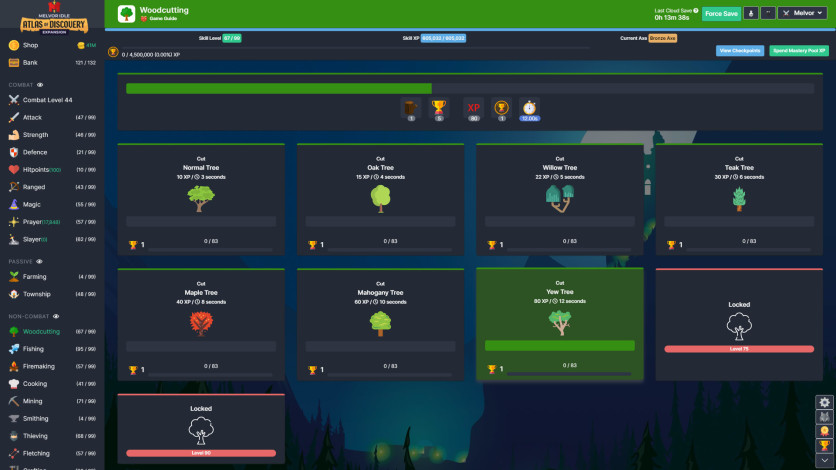 Screenshot 1 - Melvor Idle