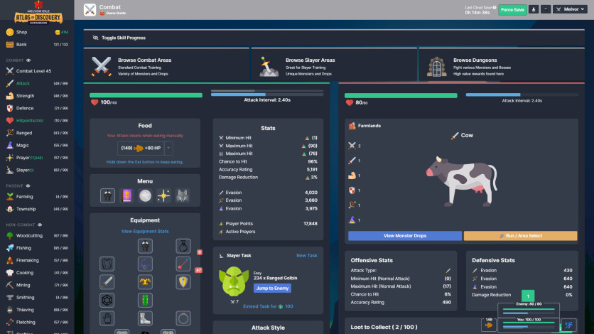 Screenshot 3 - Melvor Idle