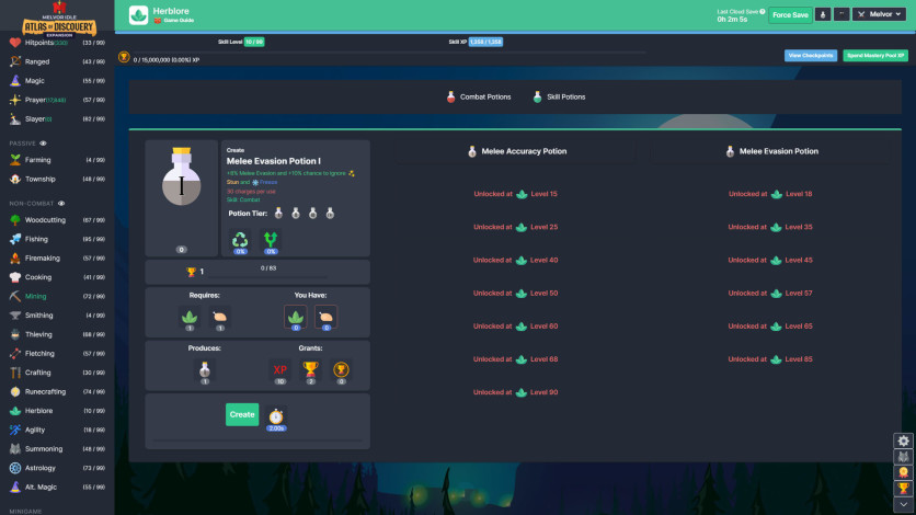 Screenshot 6 - Melvor Idle