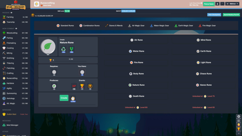Screenshot 8 - Melvor Idle
