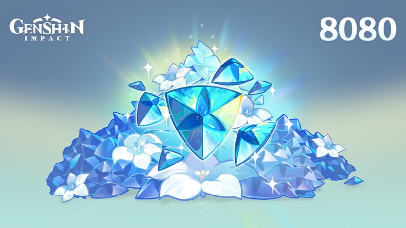 Screenshot 1 - Genshin Impact - 8080 - 6480 + 1600 Genesis Crystals