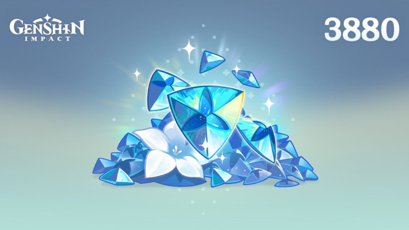 Screenshot 1 - Genshin Impact - 3880 - 3280 + 600 Genesis Crystals