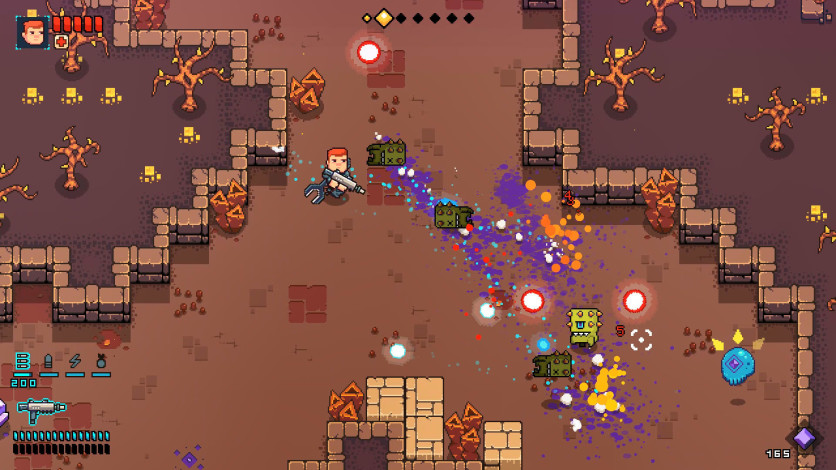 Screenshot 1 - Space Robinson: Hardcore Roguelike Action