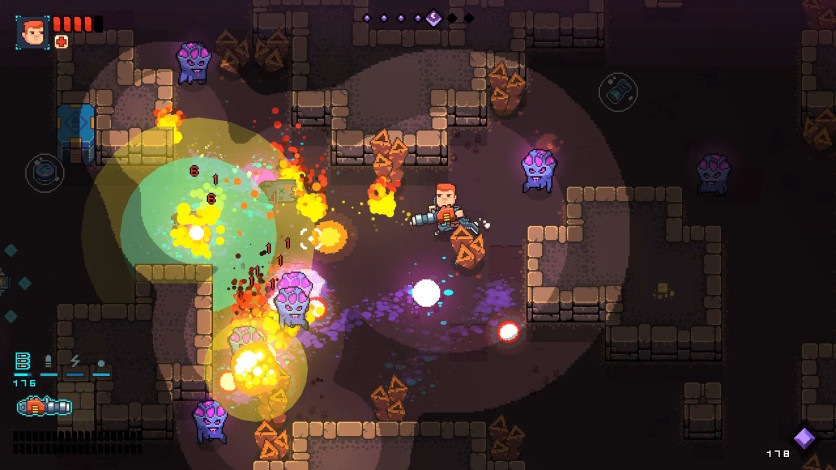Screenshot 3 - Space Robinson: Hardcore Roguelike Action