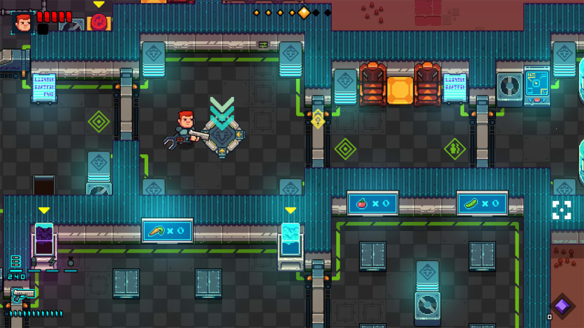 Screenshot 4 - Space Robinson: Hardcore Roguelike Action