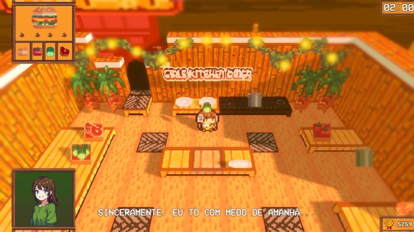 Captura de pantalla 1 - Girls Kitchen Dinner