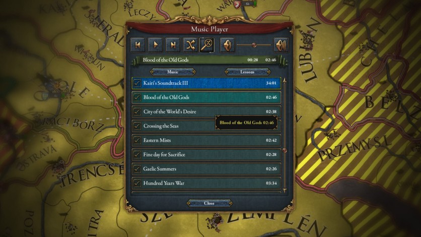 Screenshot 1 - Europa Universalis IV: Sounds from the Community - Kairi Soundtrack Part III