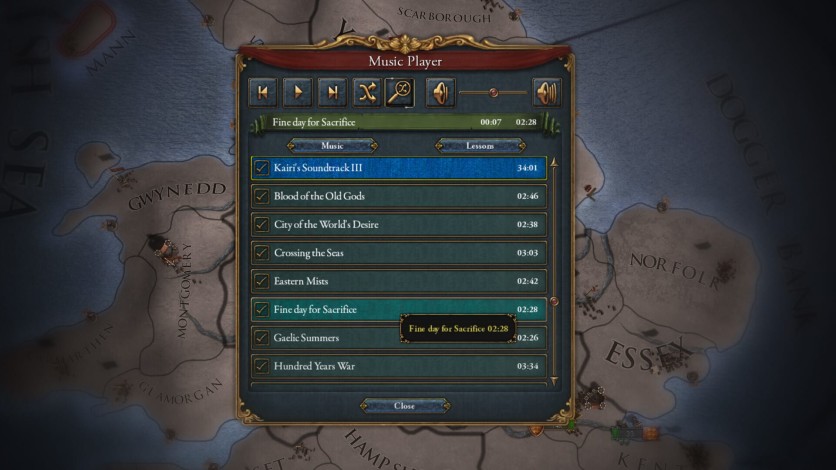 Screenshot 2 - Europa Universalis IV: Sounds from the Community - Kairi Soundtrack Part III