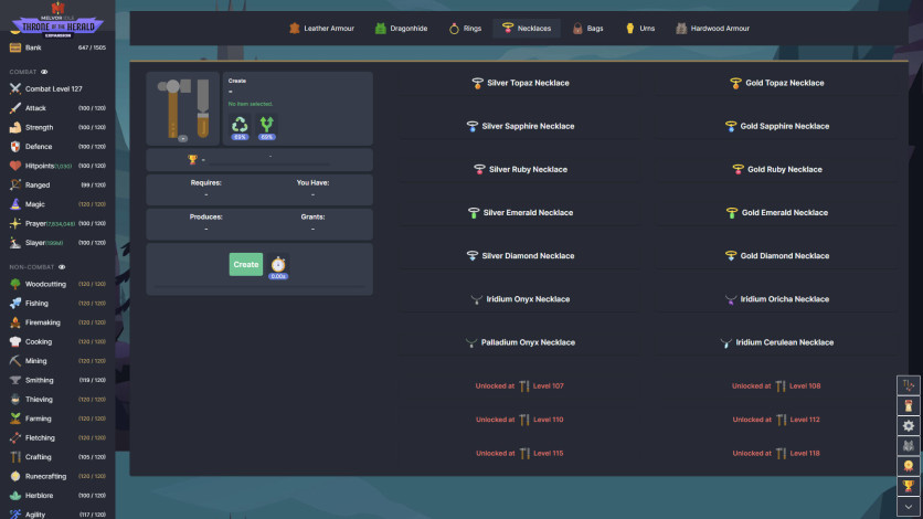 Screenshot 3 - Melvor Idle: Throne of the Herald