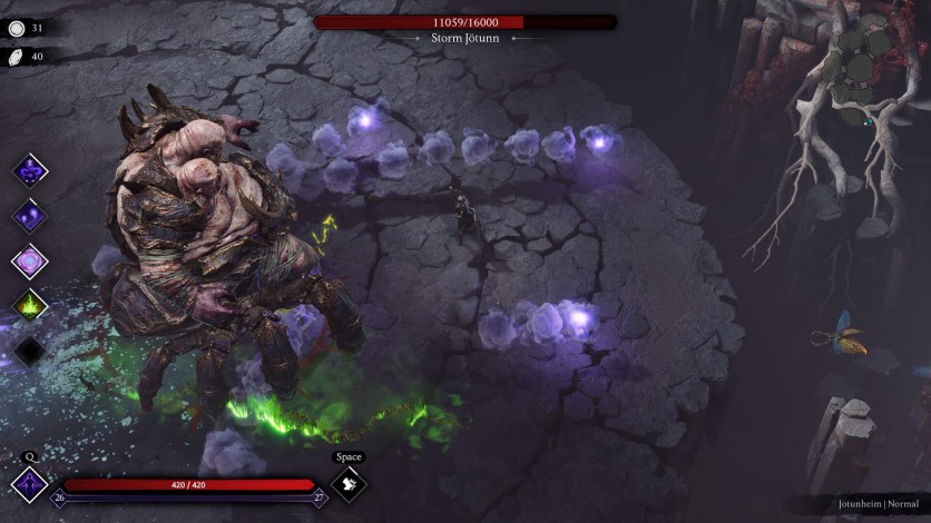 Captura de pantalla 2 - Jotunnslayer: Hordes of Hel