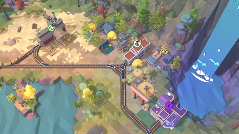 Screenshot 1 - Train Valley 2 - Japanese Trails