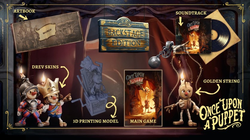 Screenshot 1 - Once Upon A Puppet - Supporter Pack