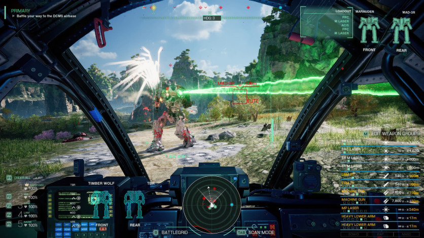 Screenshot 1 - MechWarrior 5: Clans